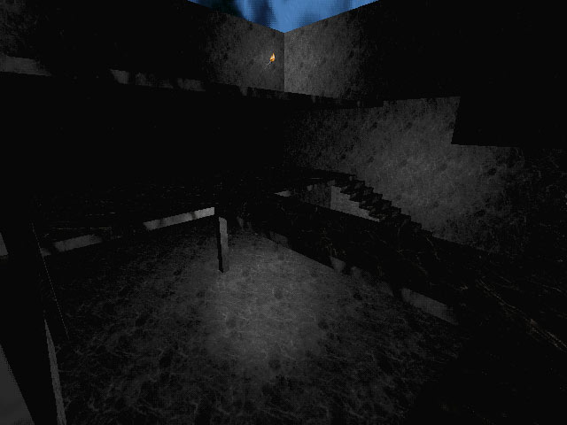 Sky staircase room.