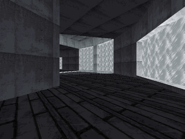 Near the back of the Floor 1. Near the back of the Floor 1.
