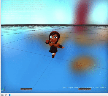Hat Kid's run animation from the Beta, footstep data intact.