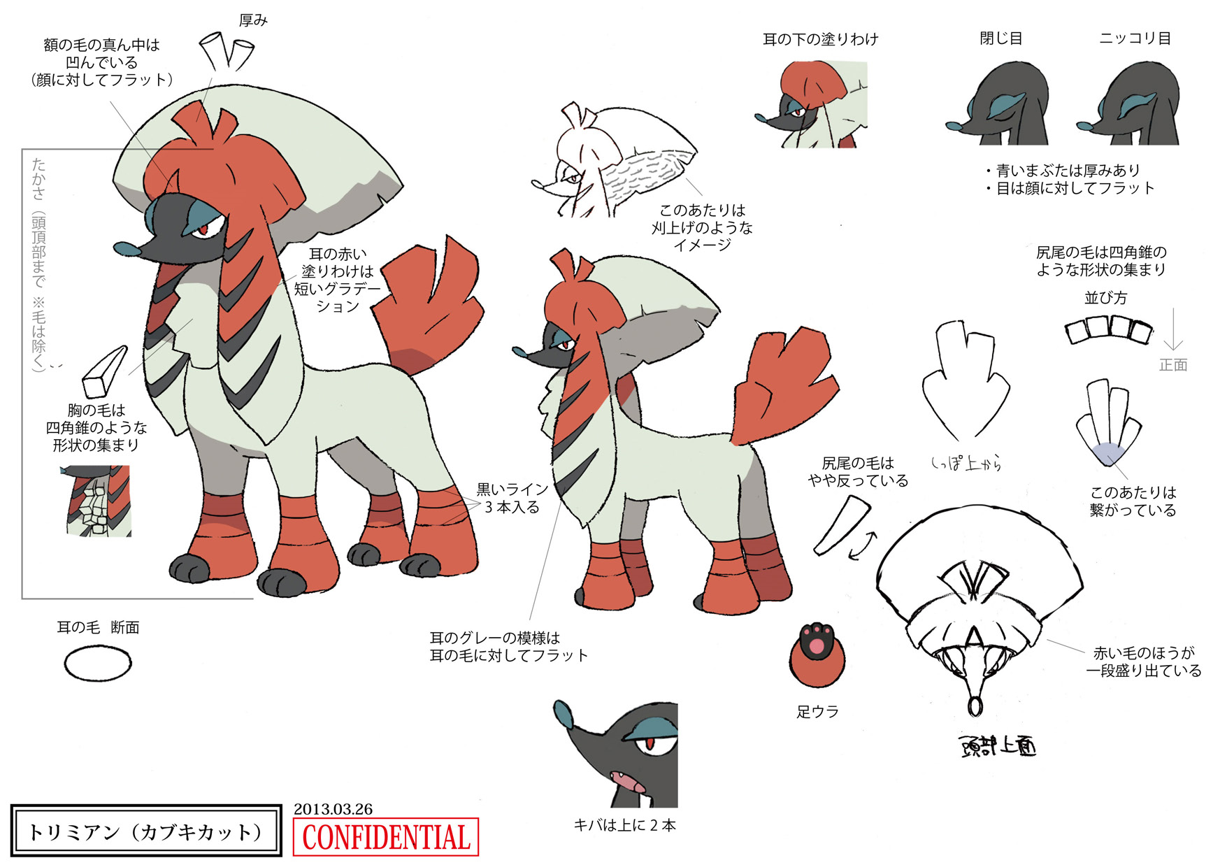 PokeXY_ConceptArt_トリミアン_カブキカット_三面図.png PokeXY_ConceptArt_トリミアン_カブキカット_三面図.png