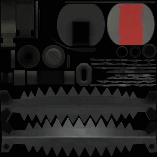 Bear Trap texture - RED. Bear Trap texture - RED.