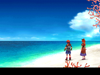 Back at the beach.