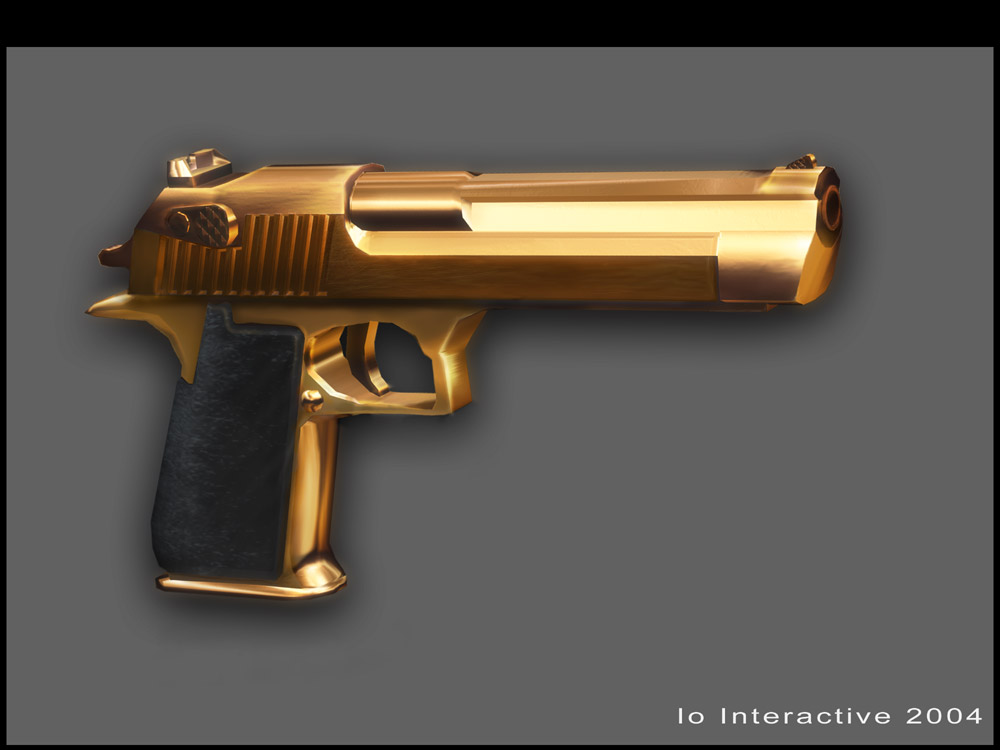 Gold Desert Eagle
