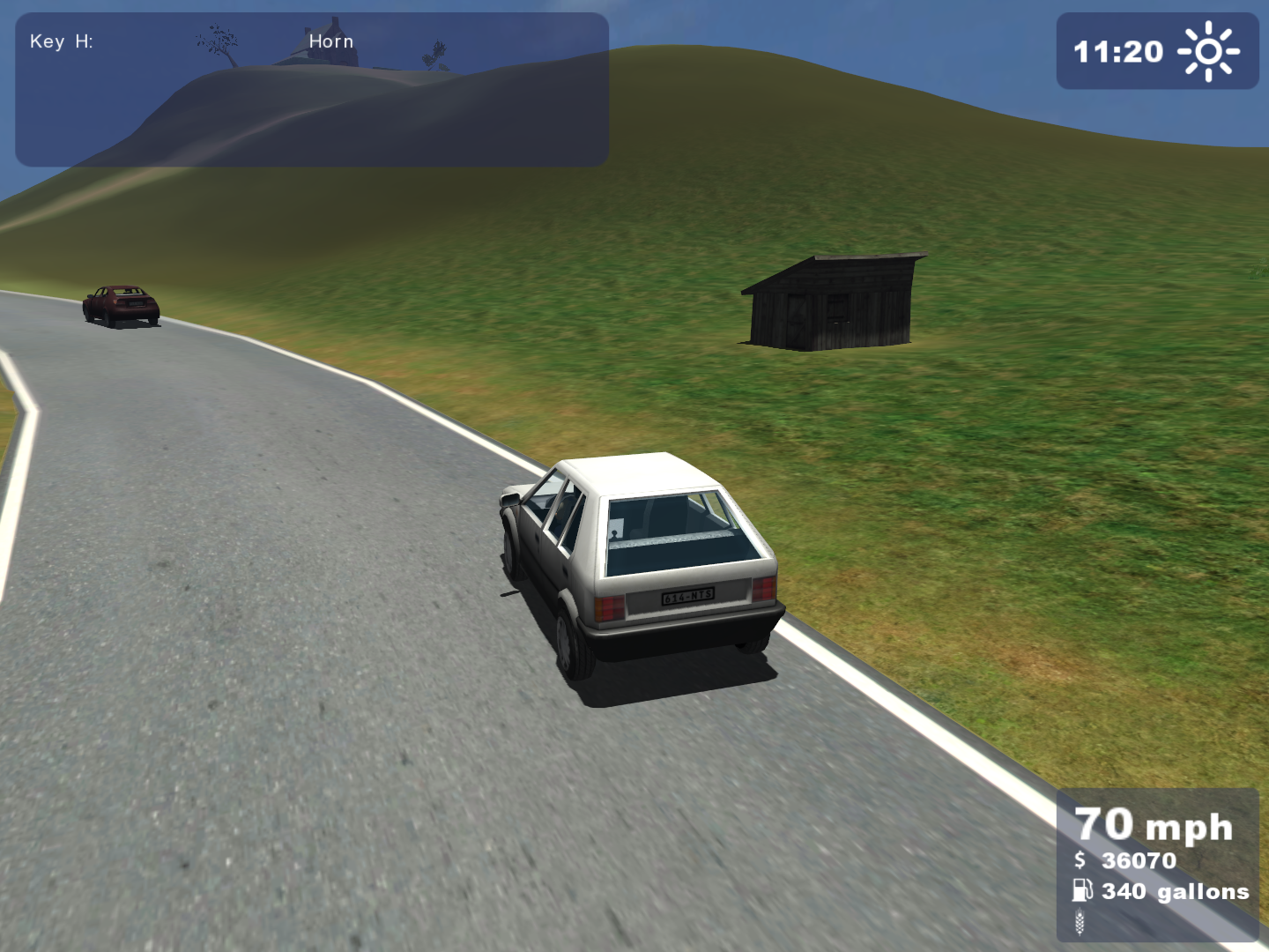 It also has a top speed of around 70 mph, which makes it the fastest vehicle in the game.