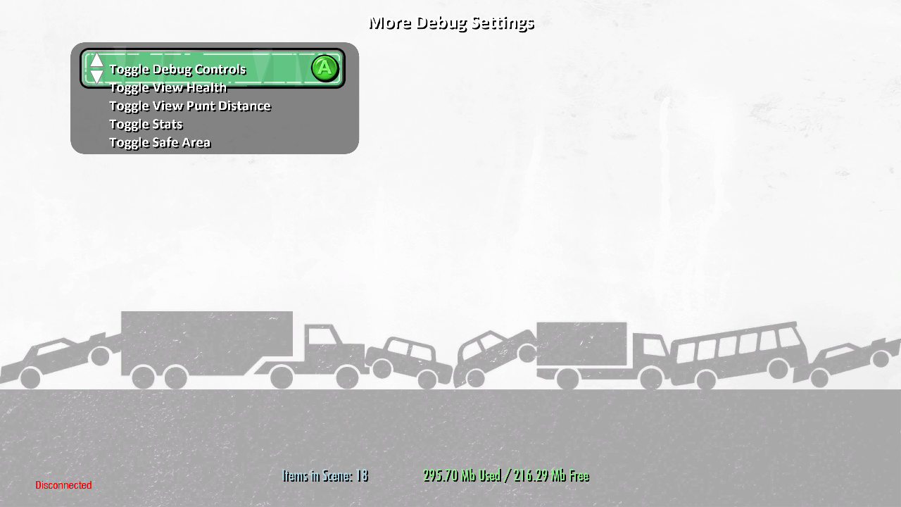 More Debug Settings More Debug Settings