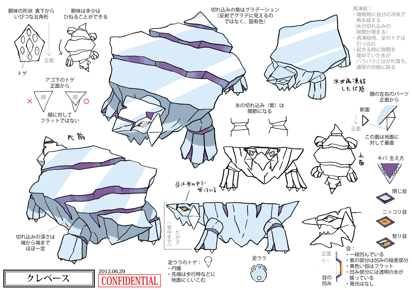 PokeXY_ConceptArt_クレベース_三面図.png