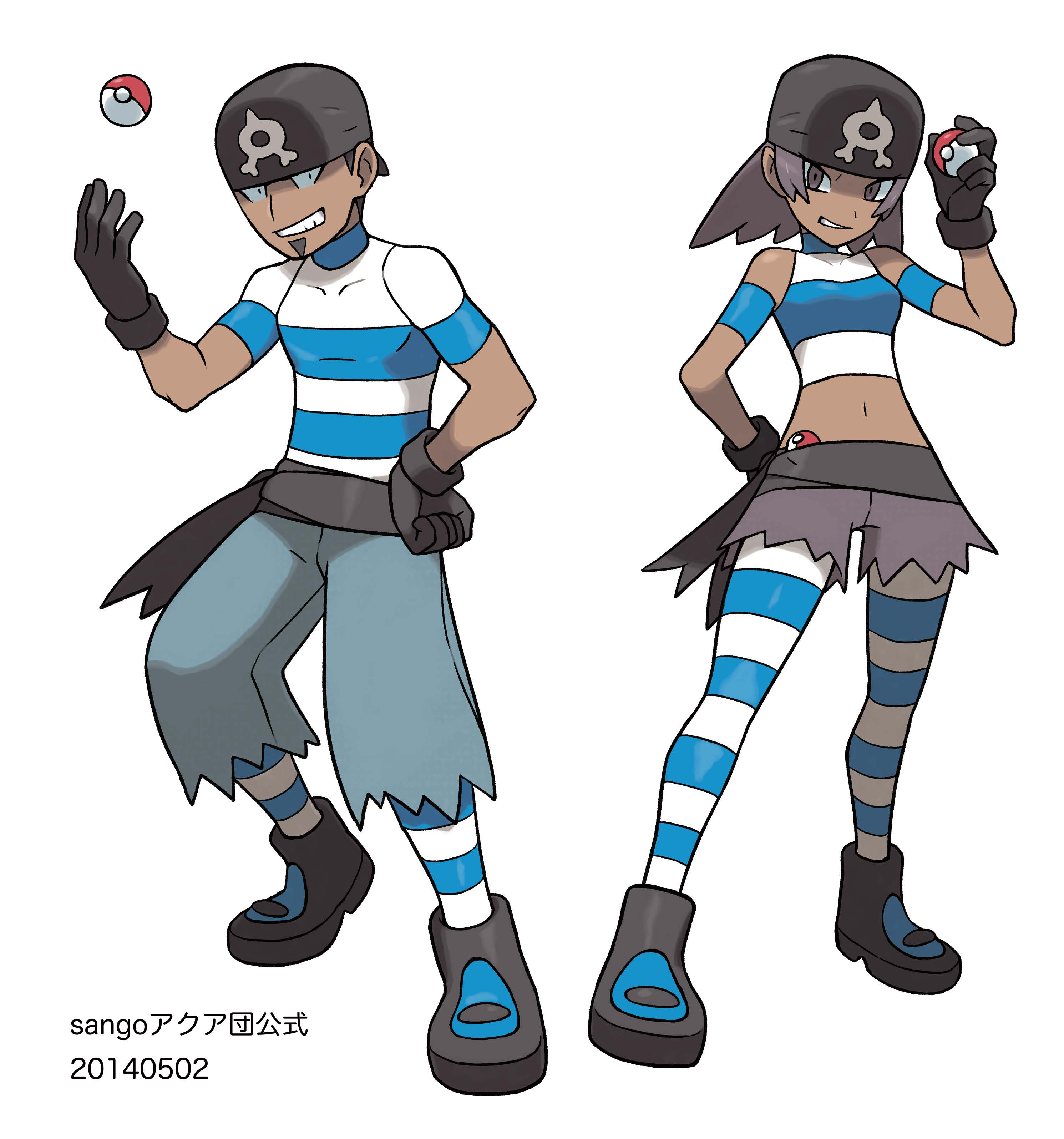 PokeORAS_ConceptArt_sangoアクア団カットイン.png PokeORAS_ConceptArt_sangoアクア団カットイン.png