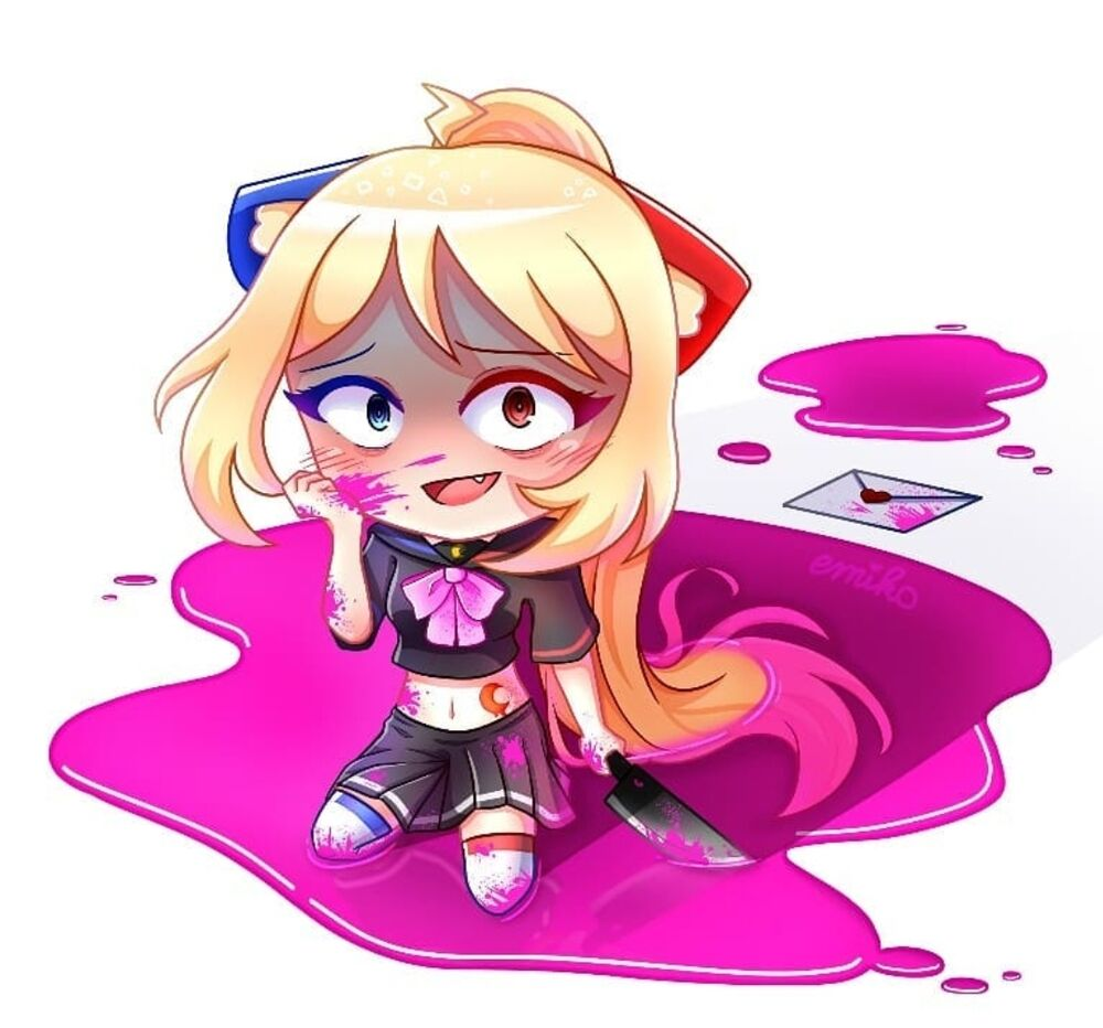 Corrupted Emiko's unused art