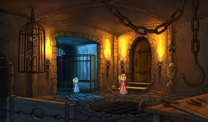 Near final design by Michał Urbański. According to Alek, he felt this was a better fit for the game's genre. It was Michał's choice to add the Kraken on the floor who would eventually become an actual character in the game.