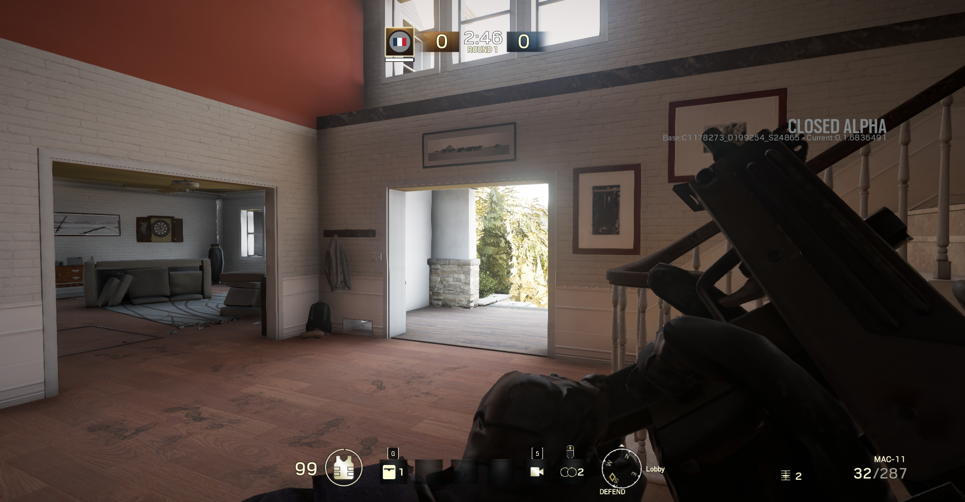 MAC-10 tactical reload.