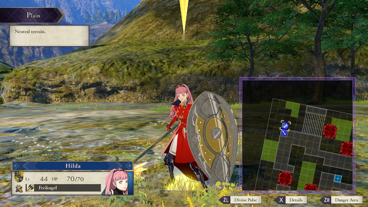 Armored Soldier Shield's model in battle Armored Soldier Shield's model in battle
