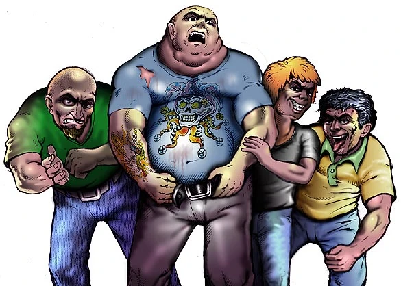 Muggers, Street Criminals and Thugs. Muggers, Street Criminals and Thugs.