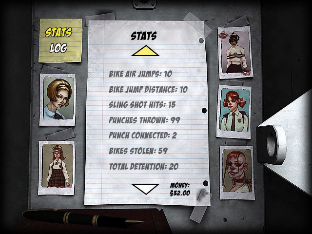 Another version of the Stats page.