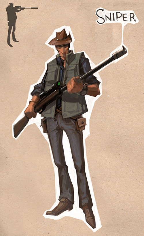 Sniper Concept Art. Sniper Concept Art.