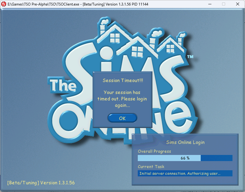 Session Timeout Error Message Session Timeout Error Message