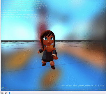 An animation for Hat Kid in her sneaking mode while holding a key. The final game achieves this same effect by blending two separate animations, so this combined version isn't needed.