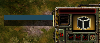 Salvage crate's portrait, name & description. As you can see, it doesn't tell anything