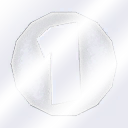 The texture for the overworld Silver coin you'd get by collecting all the stars from a star dispenser. Due to Silver not being available in the game anymore, it goes unused.