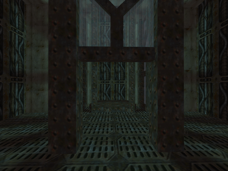 The ending elevator. The ending elevator.