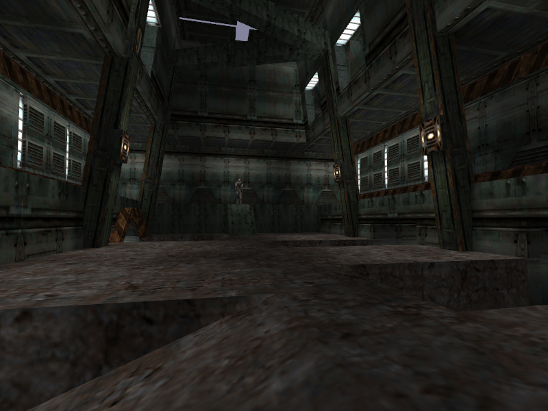 First part of interior tower. First part of interior tower.