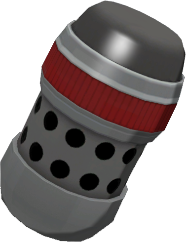 Gas Grenade - RED. Gas Grenade - RED.
