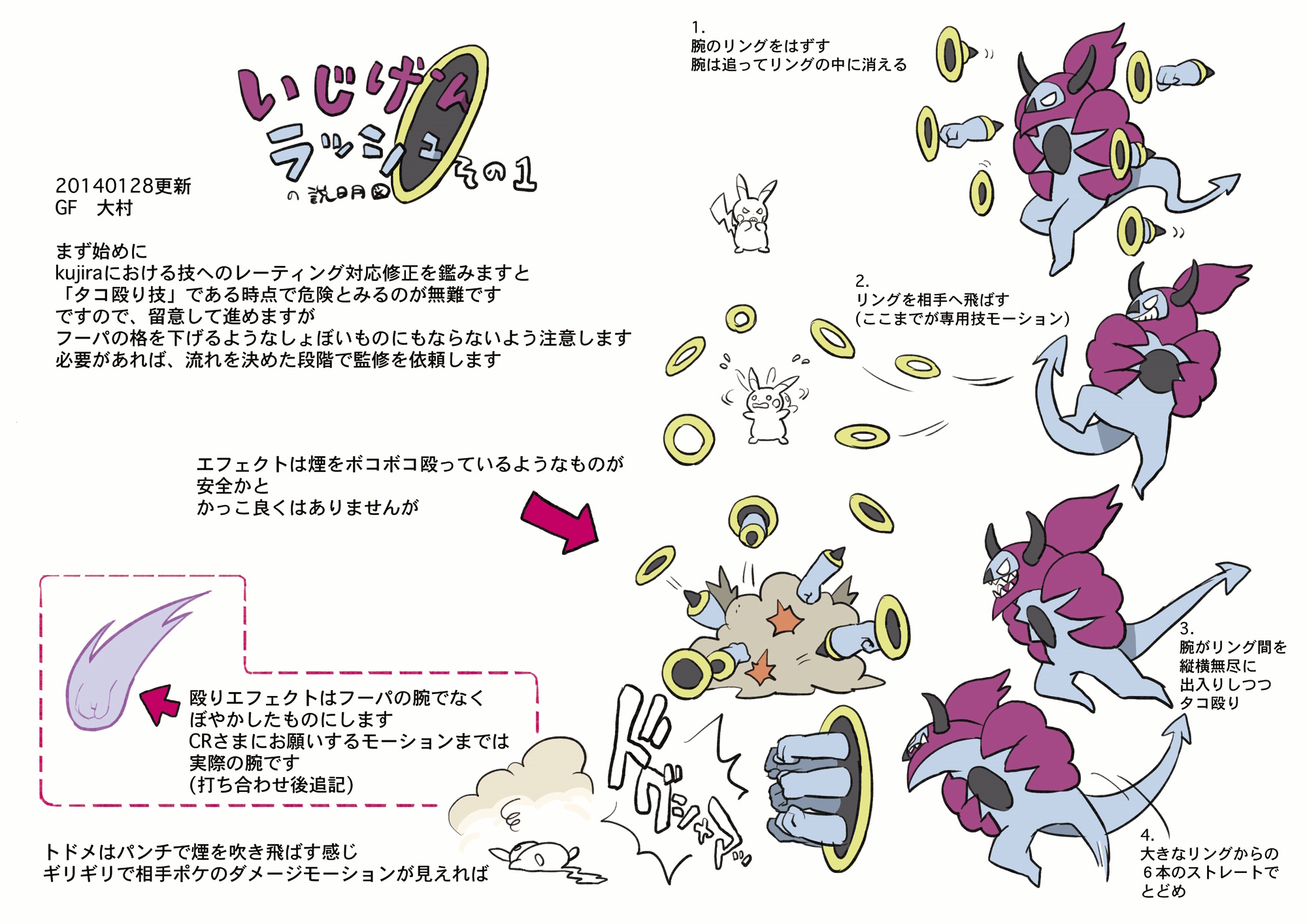 PokeORAS_ConceptArt_フーパせんようわざ（いじげんラッシュ）_1.jpg