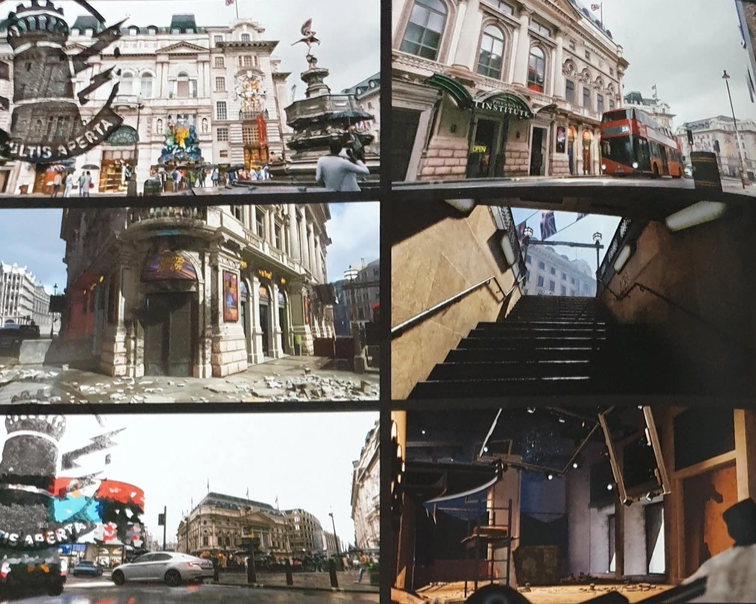 Picadilly Day concept art
