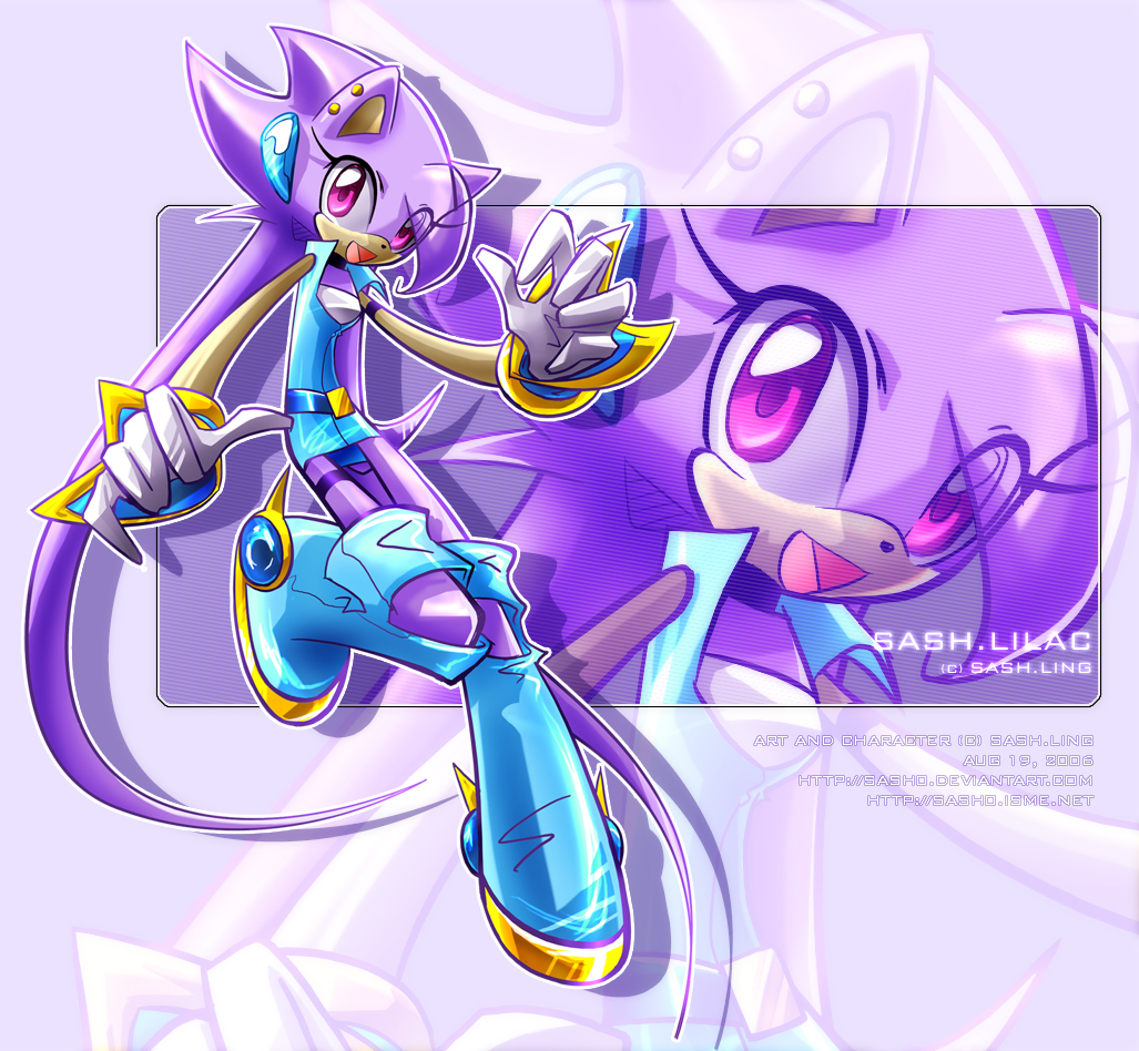 Sash Lilac, drawn by Ziyo Ling.