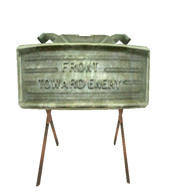 A remote mine model.