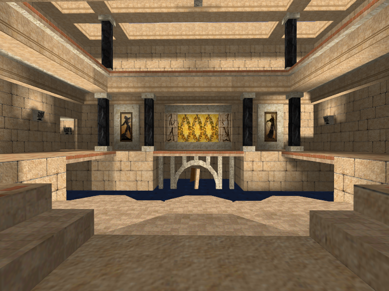 The water room.