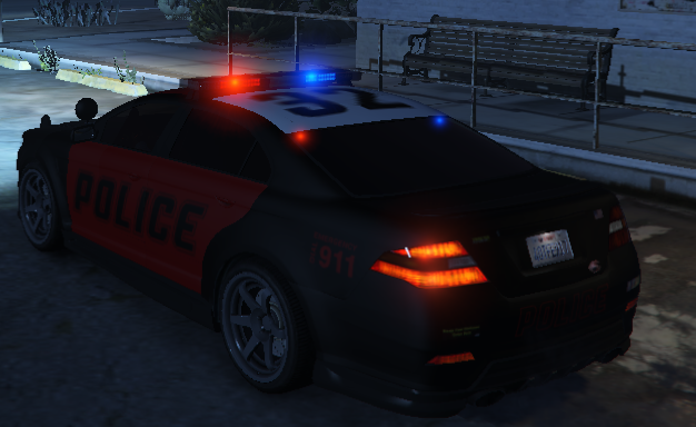 The LSPD Interceptor fully modified.