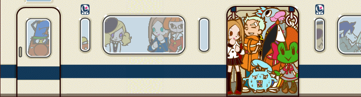 Fully assembled graphic of the train as it appears in-game