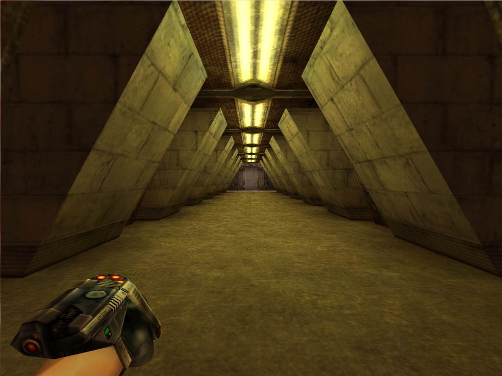 The hallway.