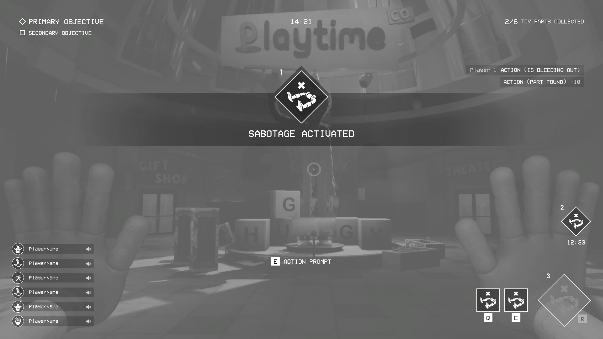 Concept Art for the Sabotage Message, Also inside of the Chapter 1 Hub