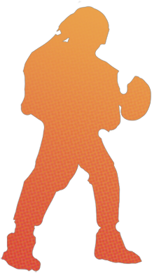And then there is this weird Axel silhouette that is holding(?) something?