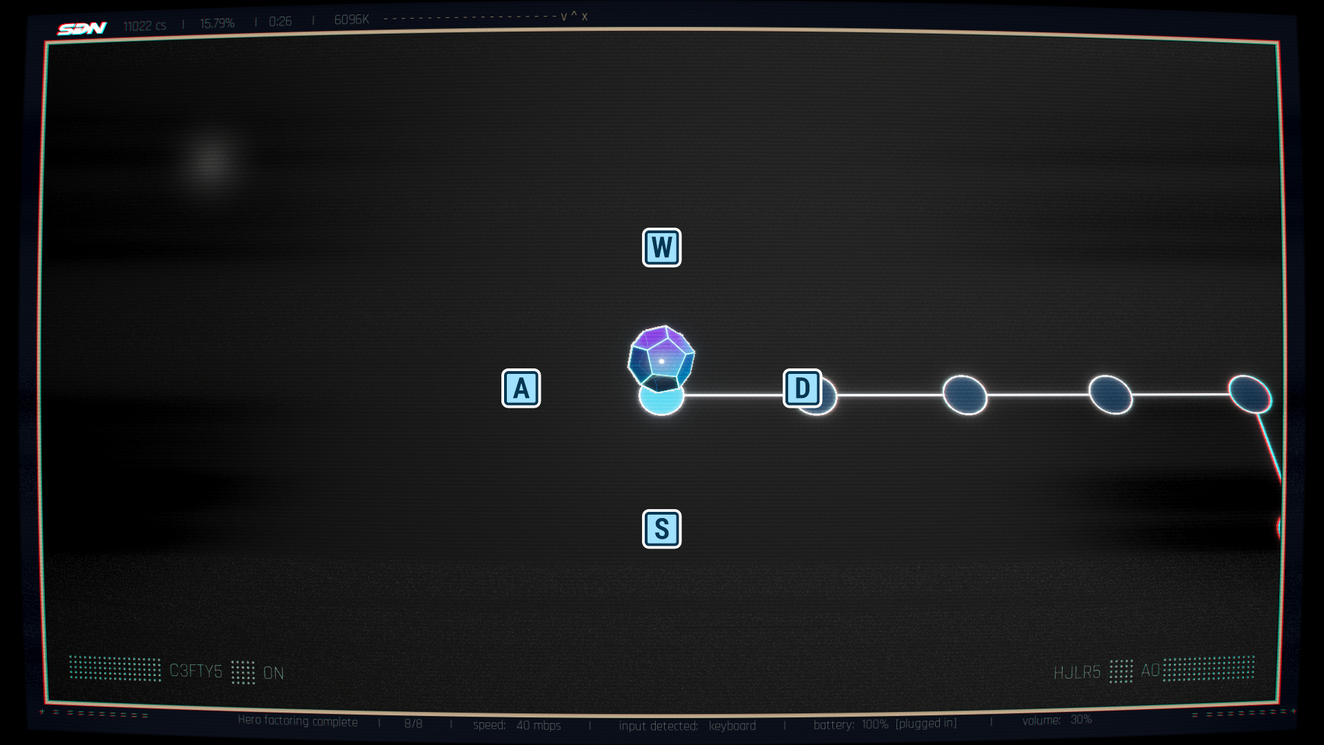 Starting area