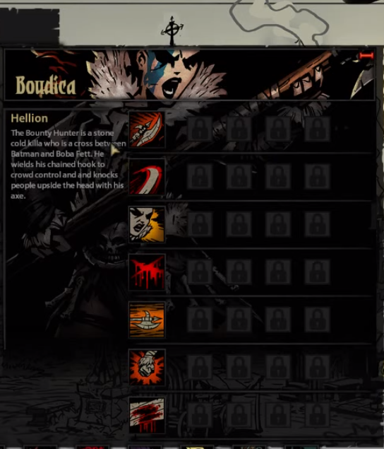 The text depicted here was presented on every character's guild screen in the demo it is from. The icons are also old and different than those in-game currently.