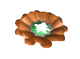 A yellow flower icon from the TIR minigame, broken.