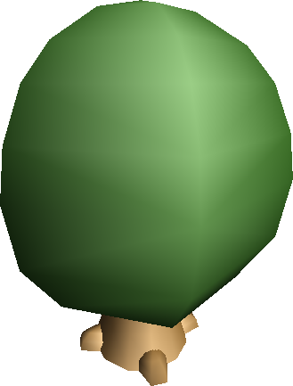 A tree but more round in shape. A tree but more round in shape.