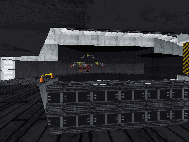The generator room. The generator room.