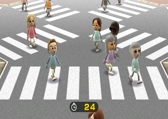 bg08 - Screenshot of "Find Mii" from Wii Play.