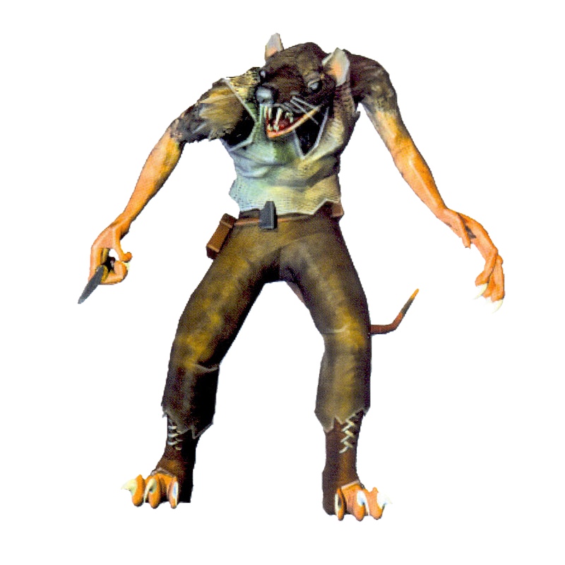 "Many sailors from the seaports of Jadame find themselves infected with lycanthropy and shanghaied into the service of the Wererat smugglers of Ravenshore. Followers of the Way of Eep willingly become Wererats as an expression of their devotion."