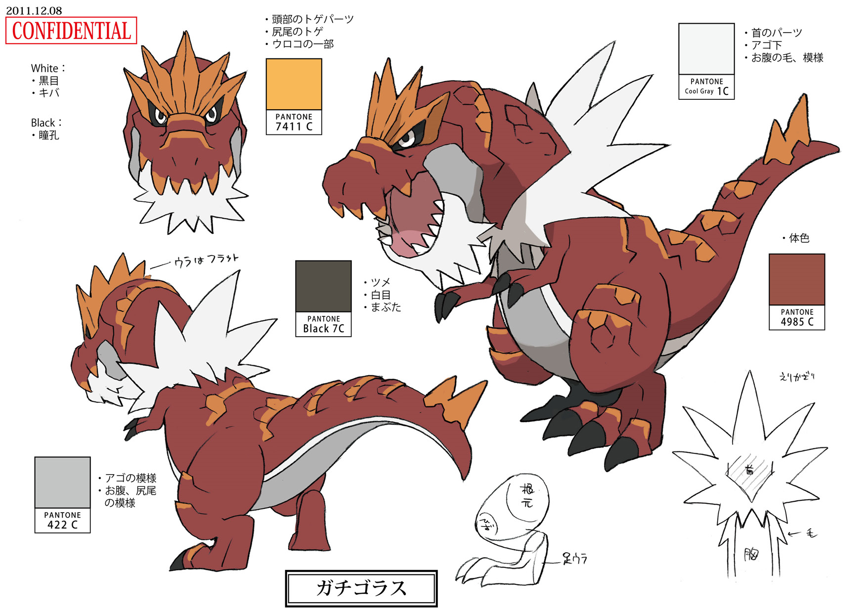 PokeXY_ConceptArt_ガチゴラス_パントーン色指定.png