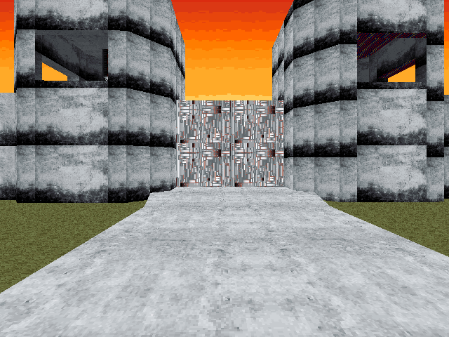 Courtyard. Courtyard.