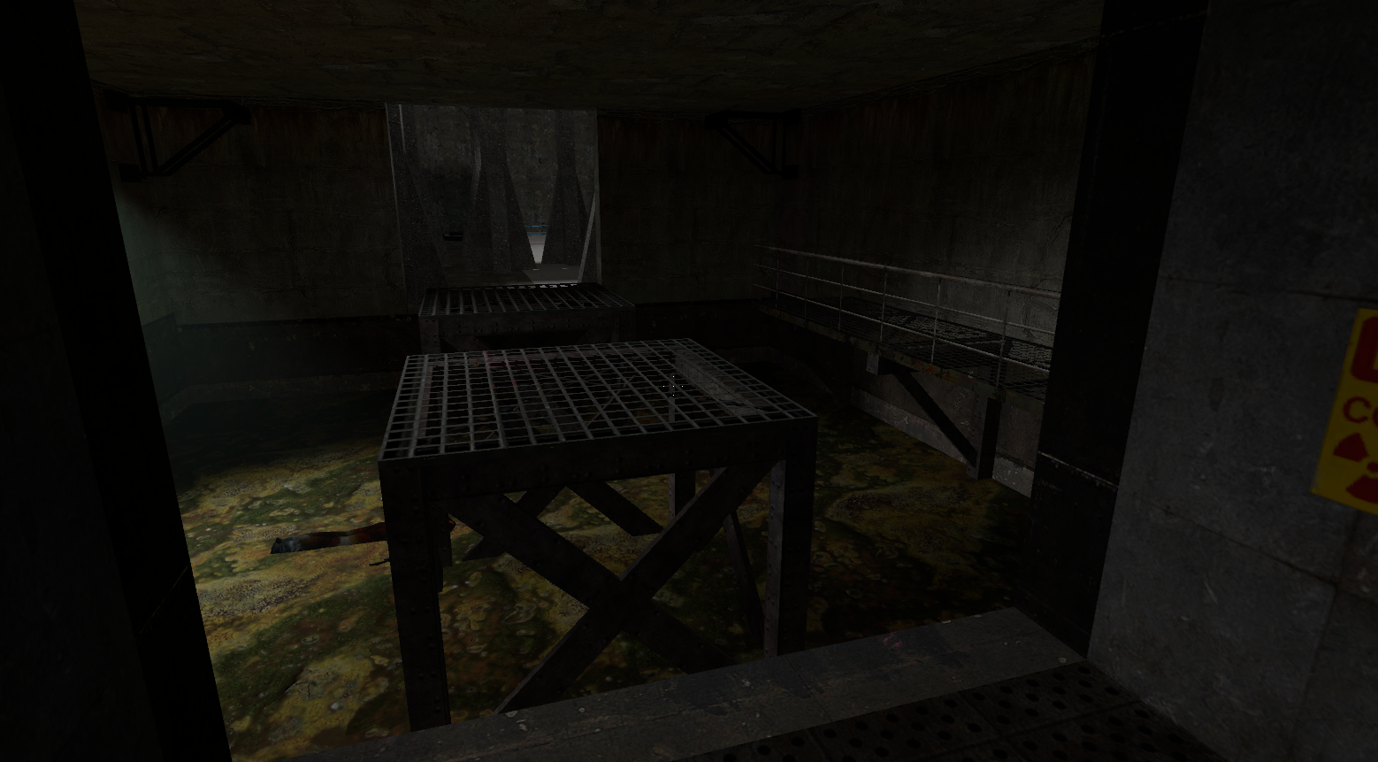 The area featuring the Citizen in the Toxic Goo. The area featuring the Citizen in the Toxic Goo.