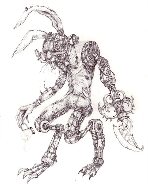March Hare's design for the teaser trailers. March Hare's design for the teaser trailers.