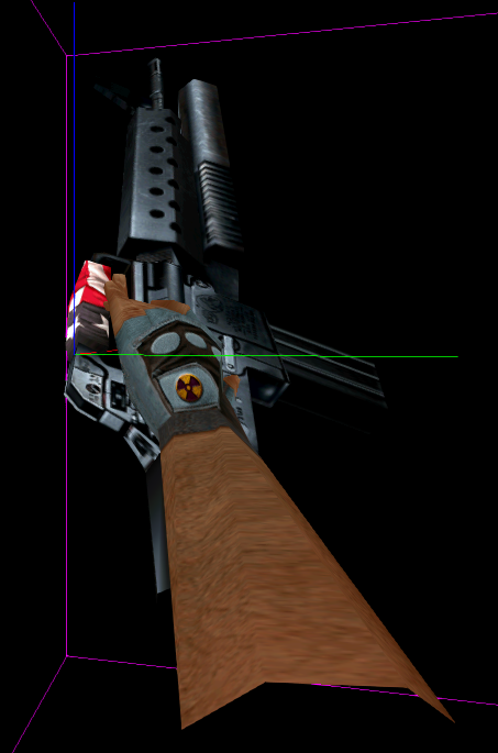 The M16's jam animation.