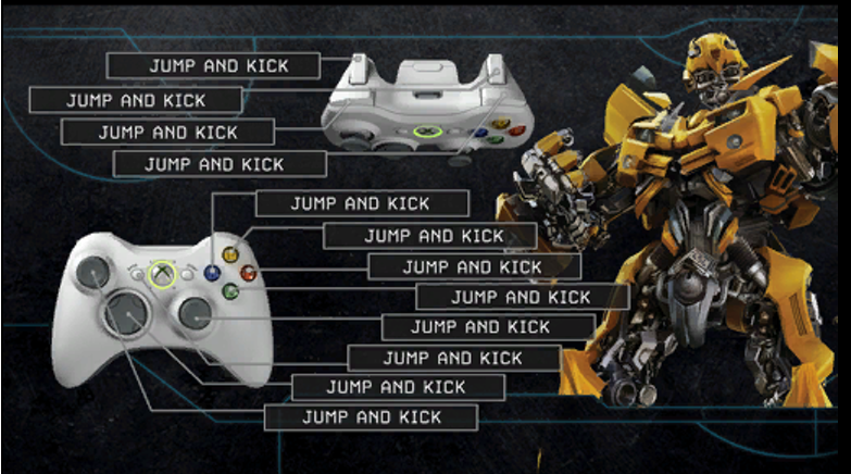 Placeholder controller screen.