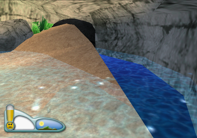 Stuck out of bounds in First Beach Stuck out of bounds in First Beach