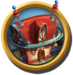 Far Future World Button Far Future World Button